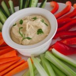 hummus and vegies