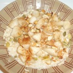 oatmeal and pears